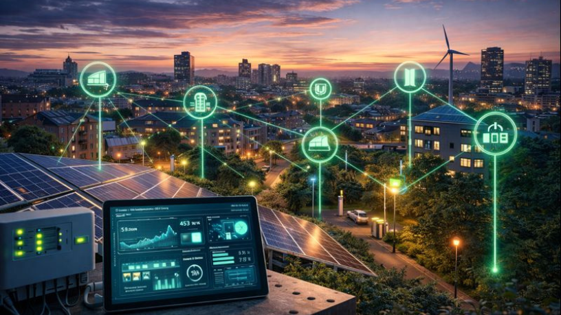 Tecnologia aplicada por Matheus Vinicius Voigt transformando a gestão de energia nos municípios.